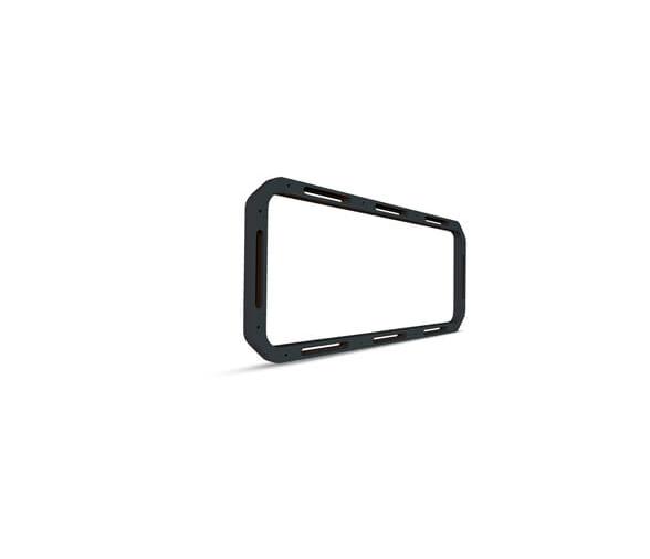 Fusion Soportes de montaje para accesorios de panel de sonido- Negro 16mm