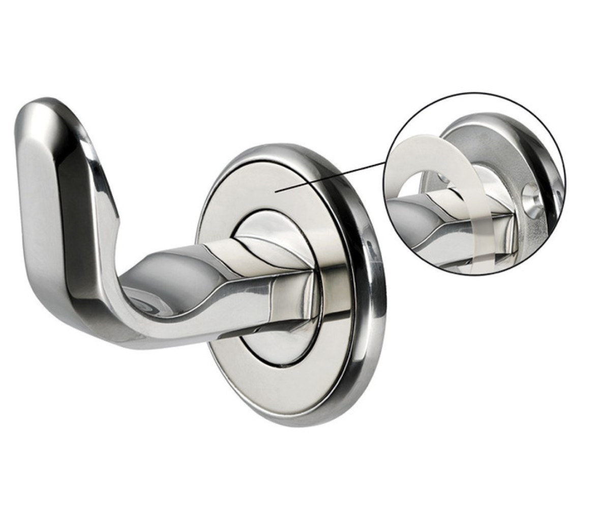 Gancho de Alta Resistencia Inox Tornillos Ocultos