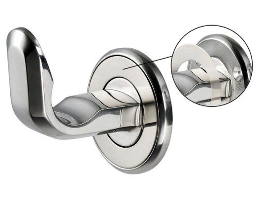 Gancho de Alta Resistencia Inox Tornillos Ocultos