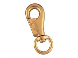 Mosqueton Ancho Laton Pulido Anilla Giratoria Vinox