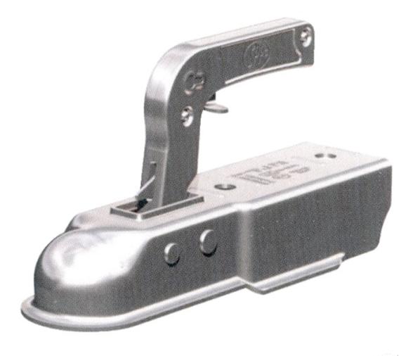 Gancho remolque homologado 60 mm cuadrado