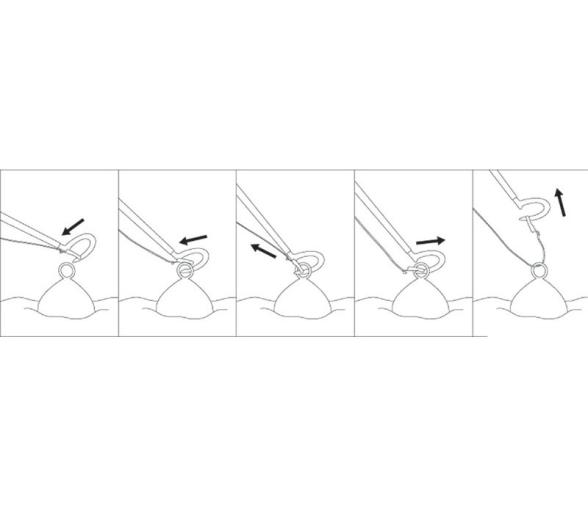 Gancho Telescopico para Amarre en Boya