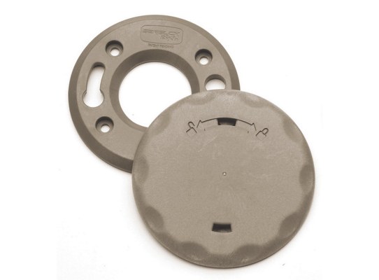 Garelick Anillo De Cubierta Cubierta Sistema Pedestal Liberación Rápida