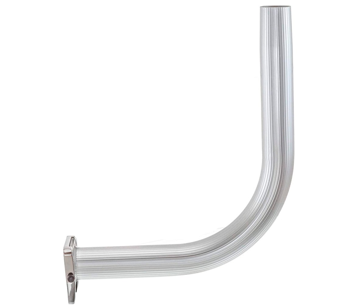 Gareclick Side Mount Table Leg Aluminum 46x28cm
