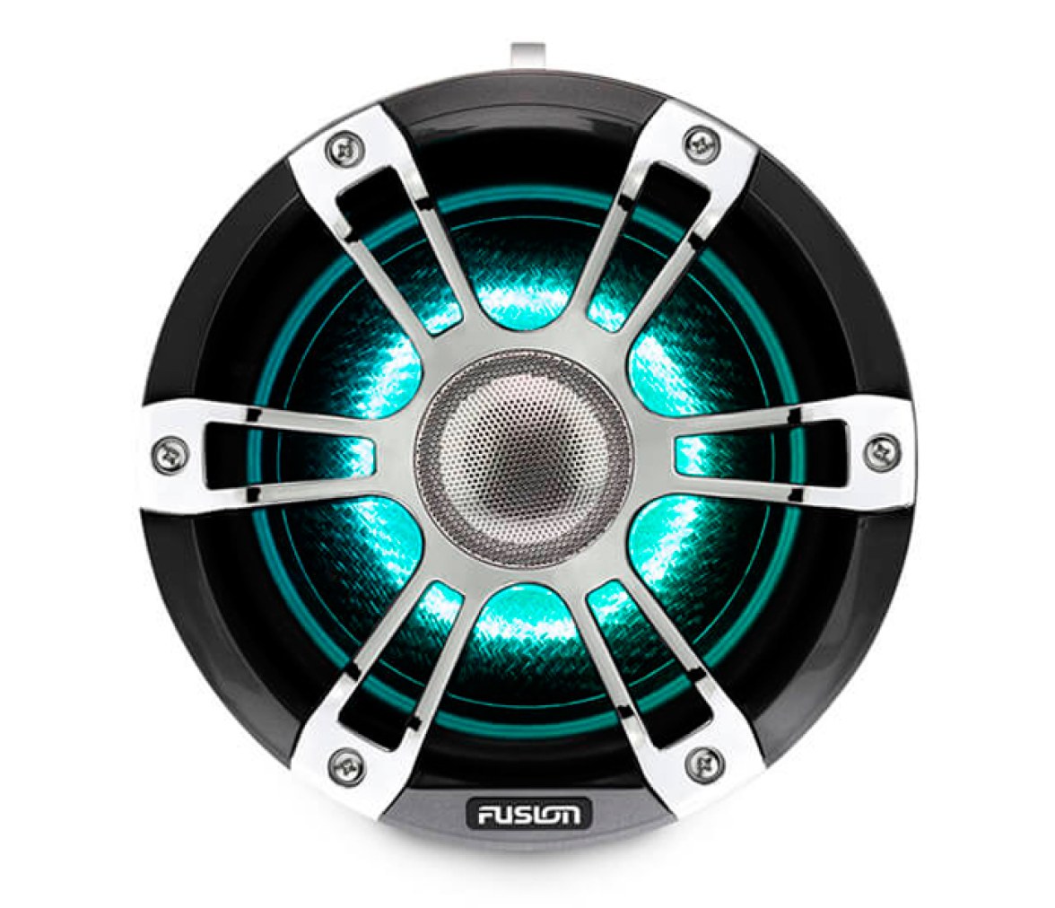 Garmin Altavoces Wake Tower Blanco y Cromado Sport 8,8" Con iluminacion LED CRGB
