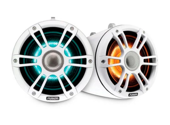Garmin Altavoces Wake Tower Blanco y Cromado Sport 8,8" Con iluminacion LED CRGB Garmin Altavoces Wake Tower Blanco y Cromado Sport 8,8" Con iluminacion LED CRGB