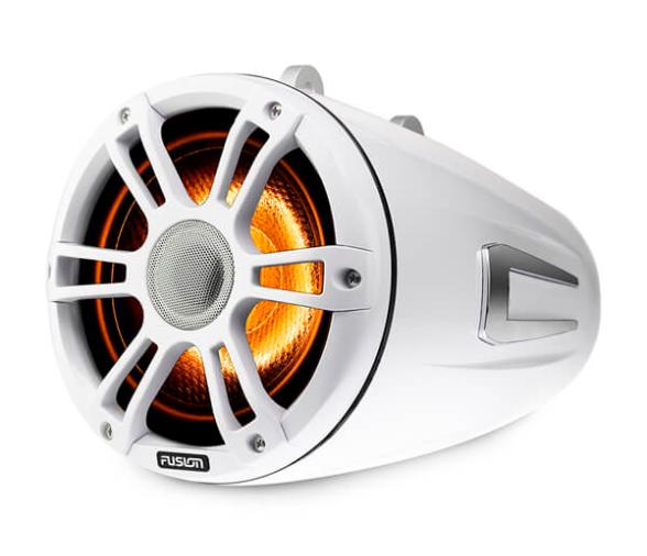 Fusion Altavoces Wake Tower Blanco Sport 6,5" Con iluminacion LED CRGB