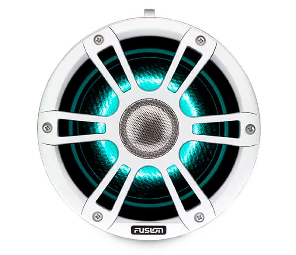 Fusion Altavoces Wake Tower Blanco Sport 6,5" Con iluminacion LED CRGB