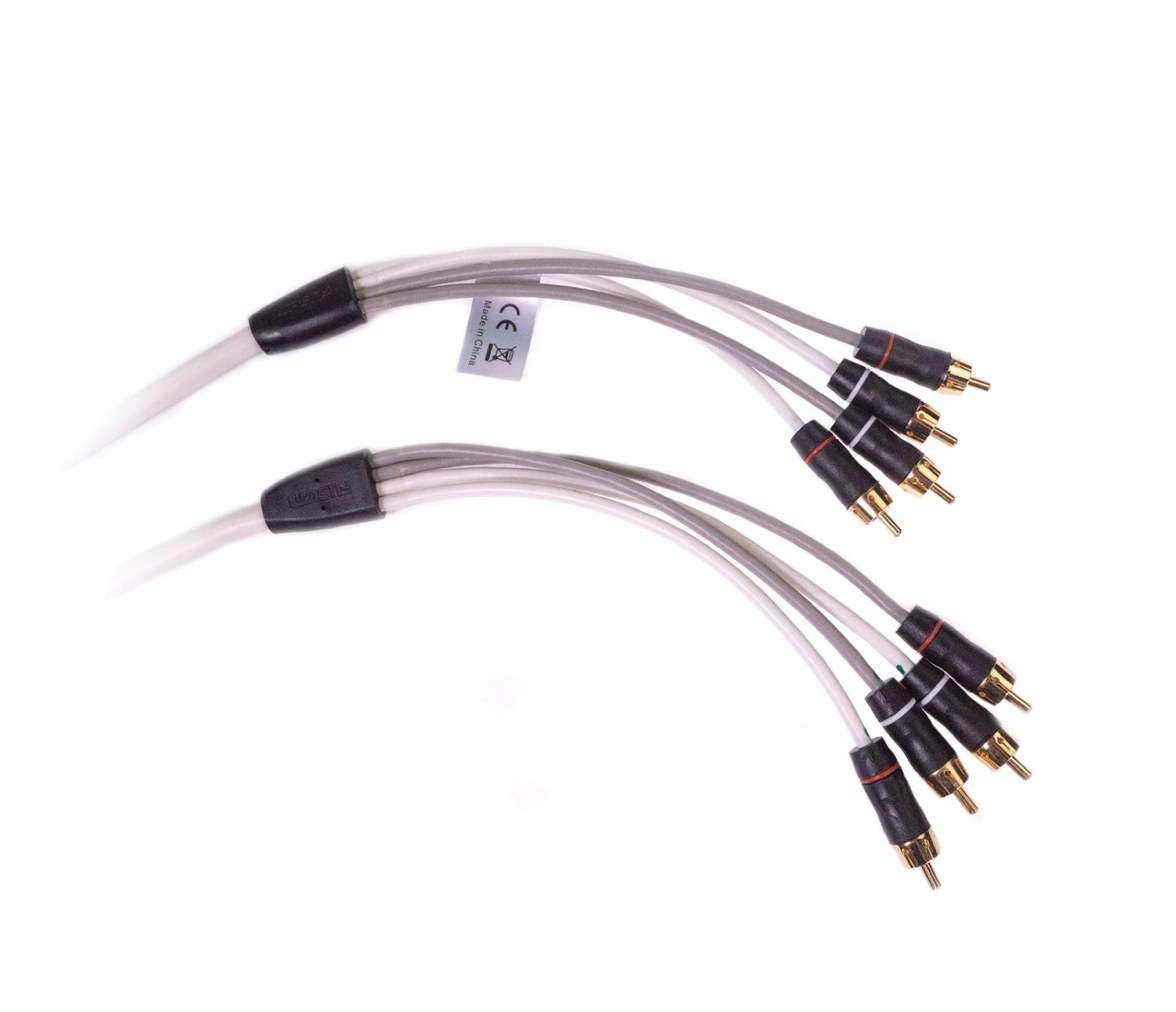 Fusion Cable de interconexión de audio de 4 canales y 2 zonas