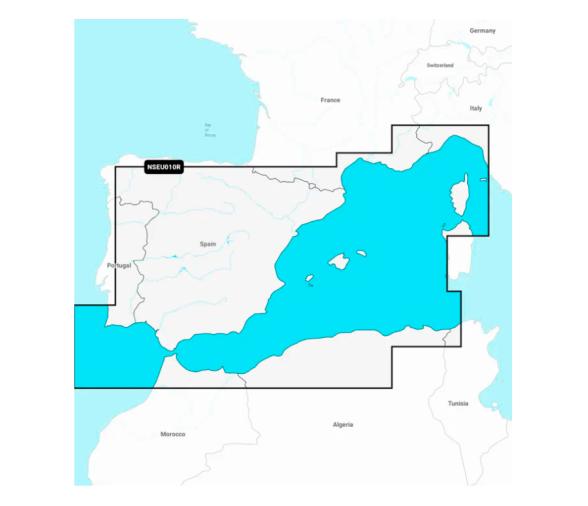 Garmin Cartografía Navionics+ Regular Europa Sur
