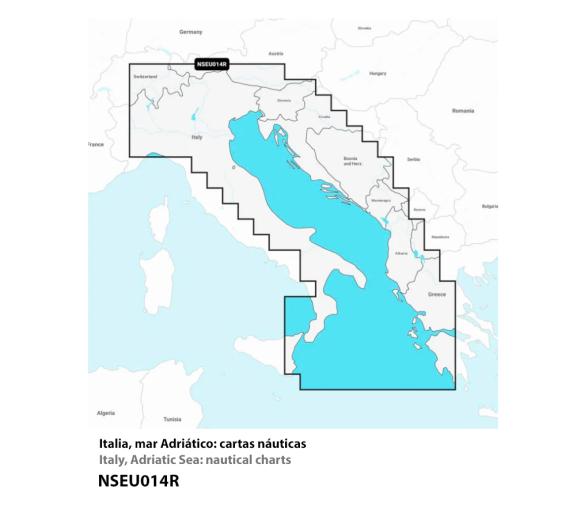 Garmin Cartografía Navionics+ Regular Europa Sur