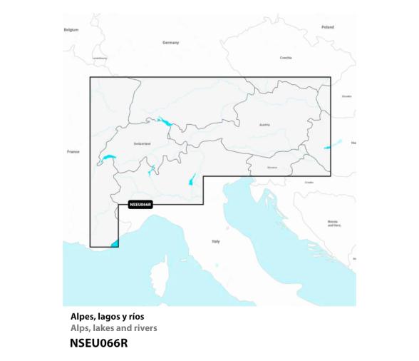 Garmin Cartografía Navionics+ Regular Europa Sur