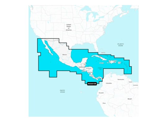 Garmin Navionics+ Regular South America Cartography