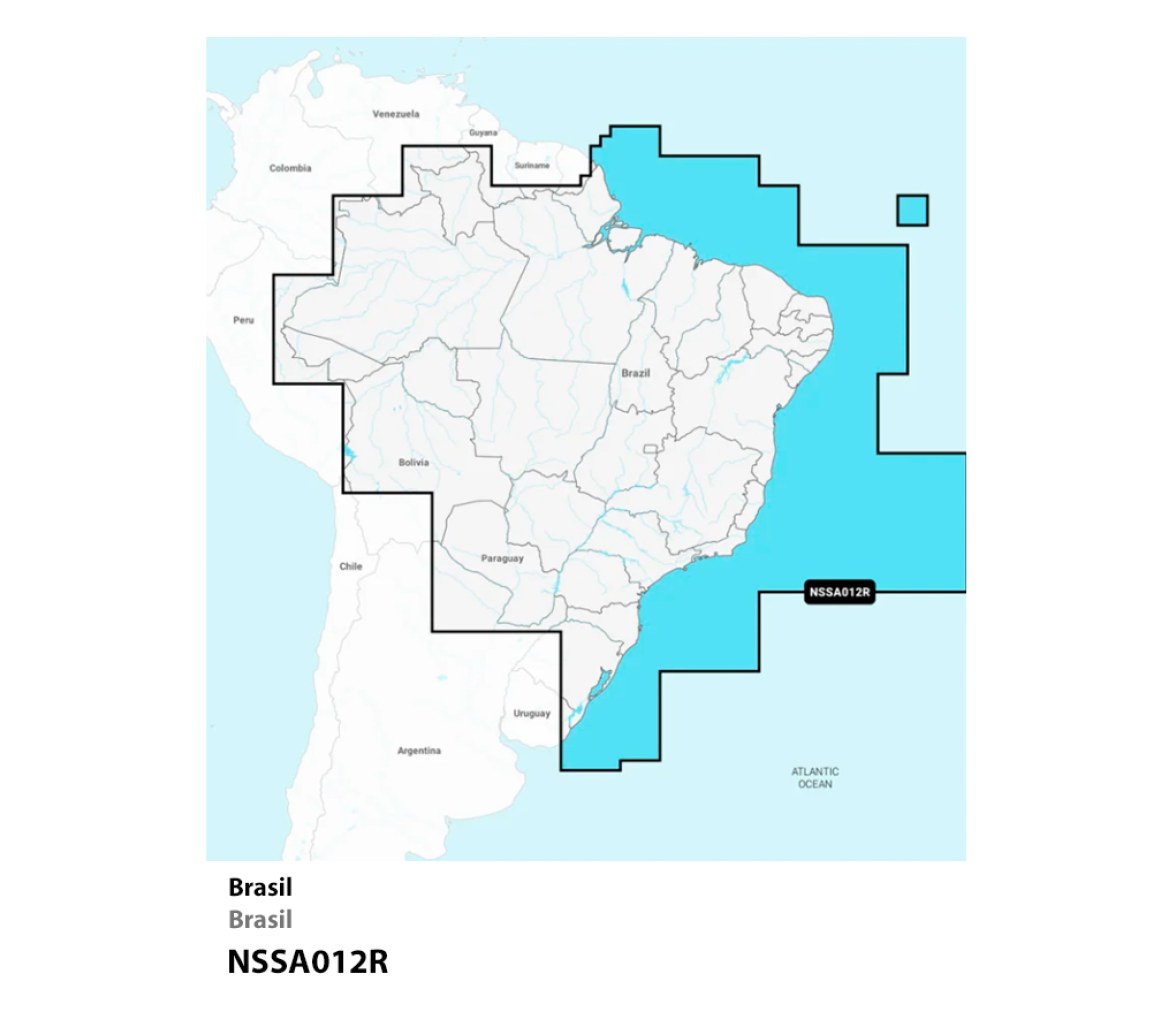 Garmin Cartografía Navionics+ Regular Sudamérica