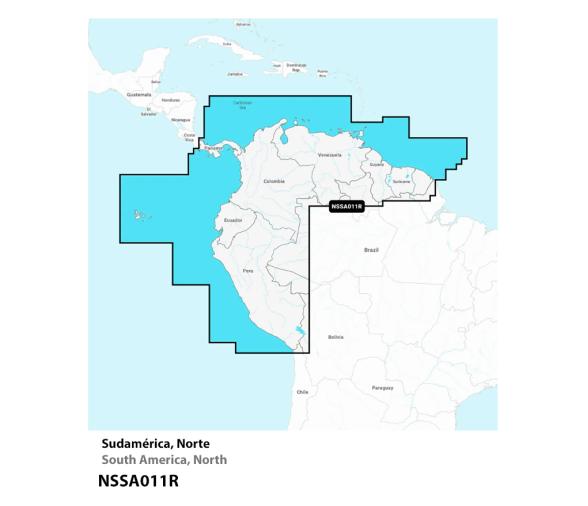 Garmin Cartografía Navionics+ Regular Sudamérica