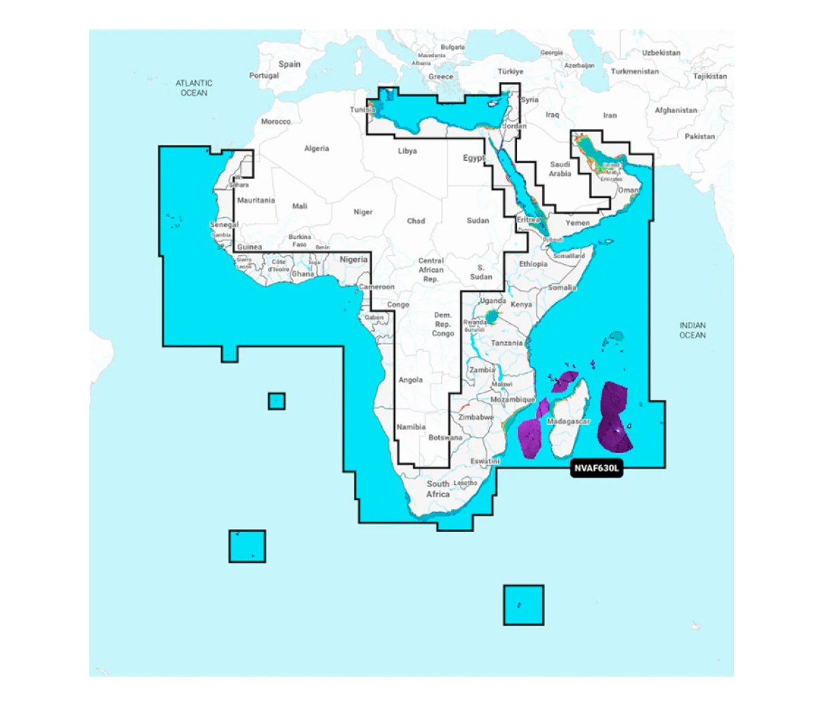 Garmin Cartografía Navionics+ Vision Large Africa