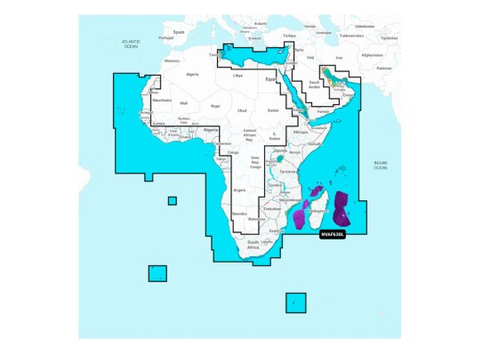 Garmin Cartografía Navionics+ Vision Large Africa