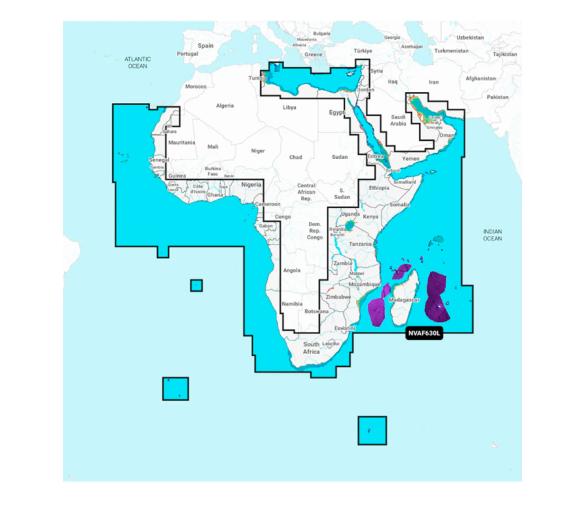Garmin Cartografía Navionics+ Vision Large Africa