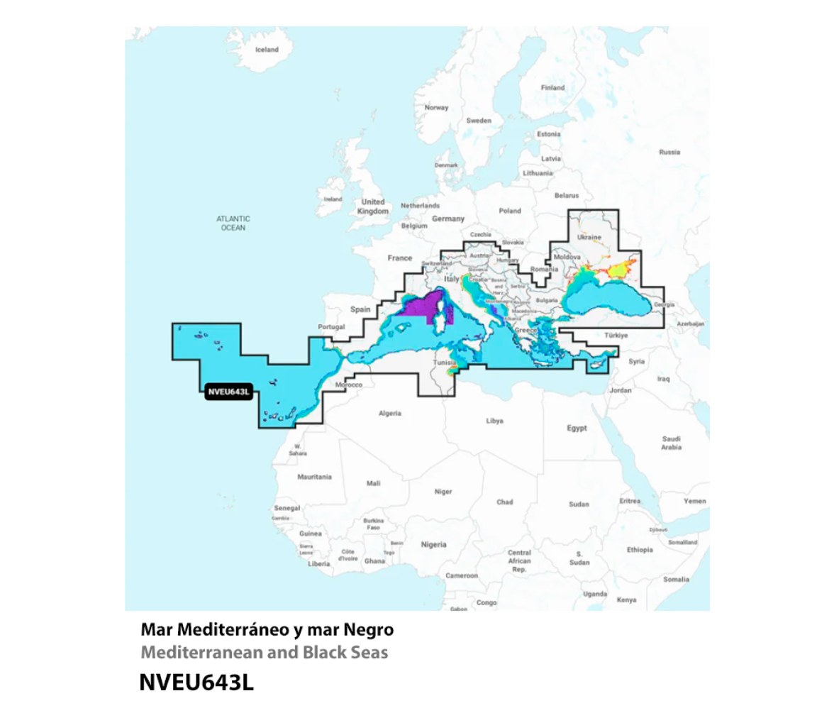 Garmin Cartografia Navionics+ Vision Large Europa