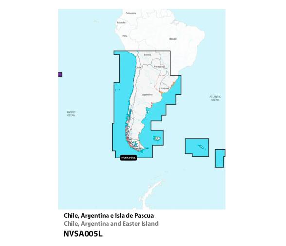 Garmin Cartografía Navionics+ Vision Large Sudamérica