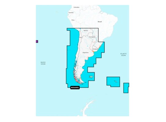 Garmin Cartografía Navionics+ Vision Large Sudamérica