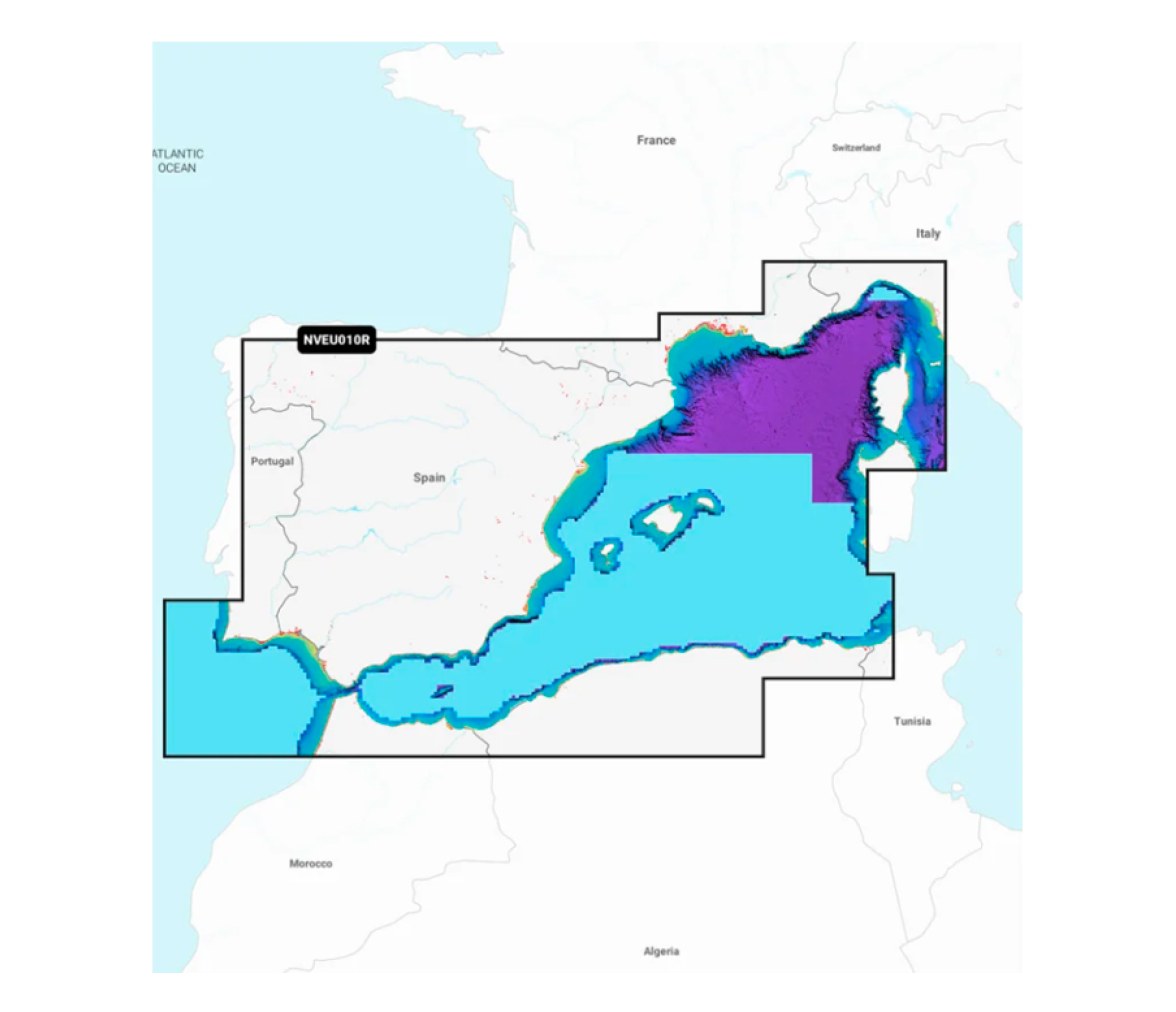 Garmin Cartografía Navionics+ Vision Regular Europa Sur