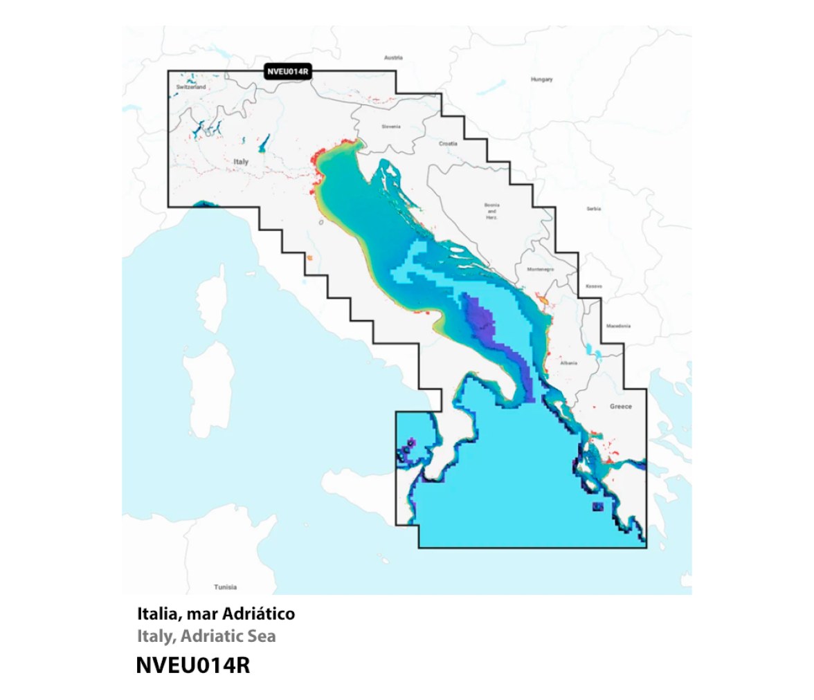 Garmin Cartografía Navionics+ Vision Regular Europa Sur