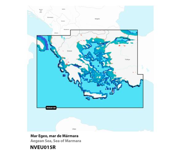 Garmin Cartografía Navionics+ Vision Regular Europa Sur