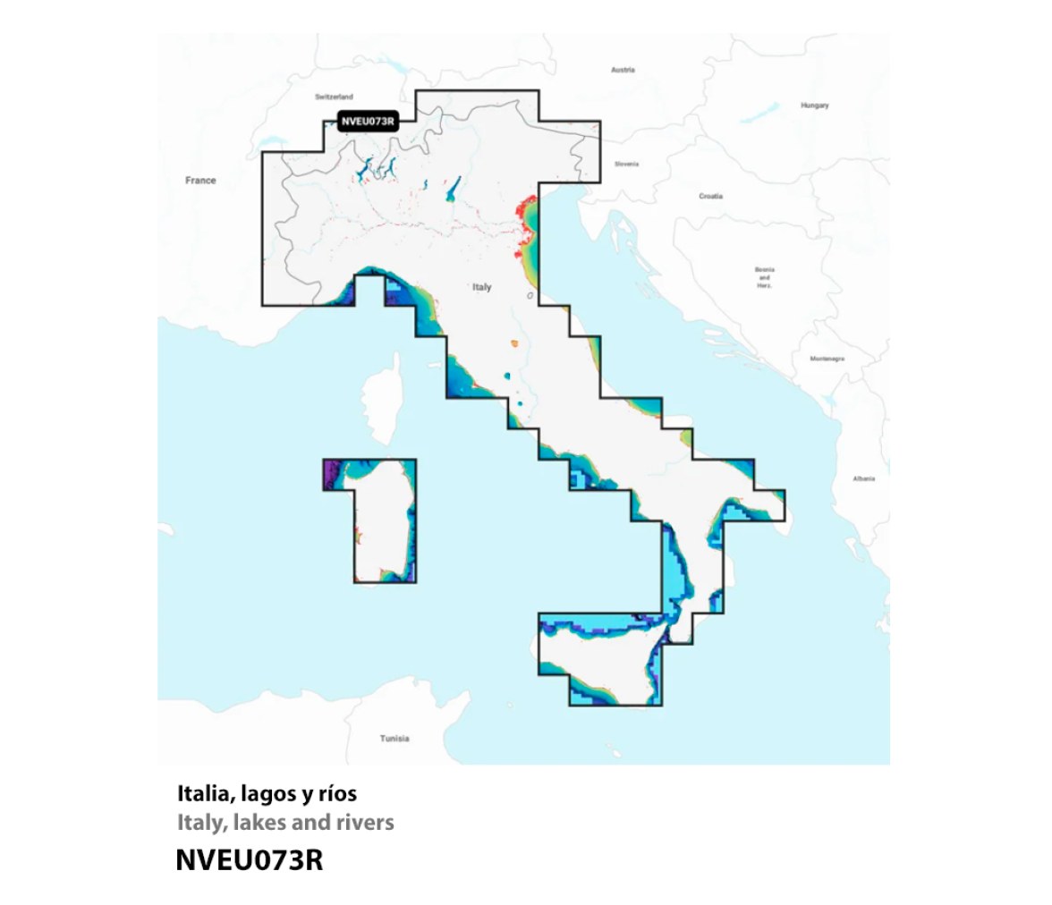 Garmin Cartografía Navionics+ Vision Regular Europa Sur