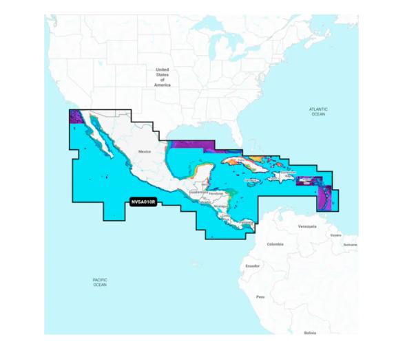 Garmin Cartografía Navionics+ Vision Regular Sudamérica