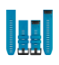 Garmin Correas de Reloj QuickFit 26 Azul Claro (Silicona)