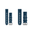 Garmin Correa de Reloj QuickFit  Azul (Silicona)