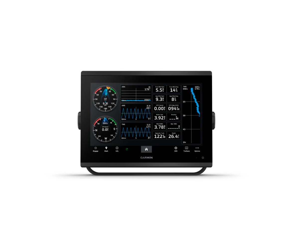 Garmin GPSMAP 1223xsv con Radar GMR 18 HD3 sin transductor