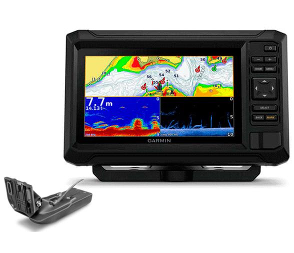 Garmin Plotter ECHOMAP UHD2 de 7",  72CV Con Transductor GT20 xdcr