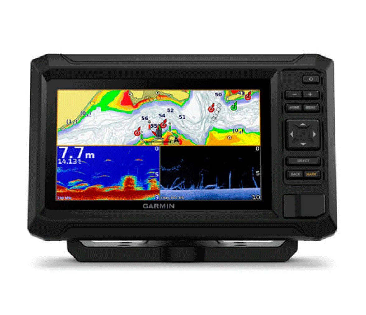 Garmin Plotter ECHOMAP UHD2 de 7",  72CV Con Transductor GT20 xdcr