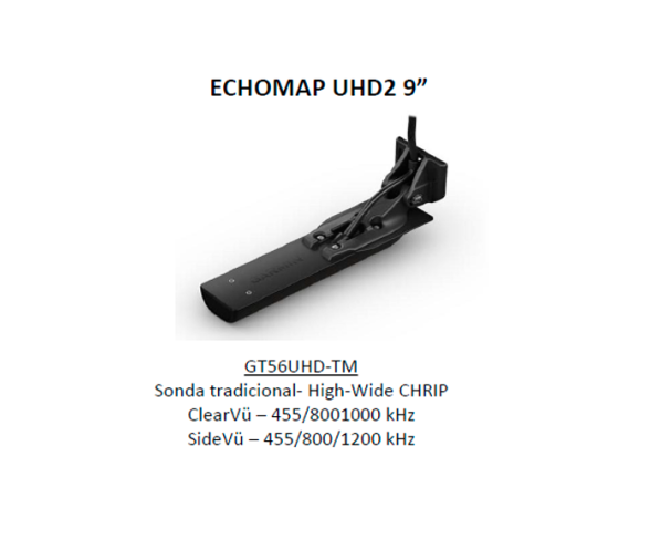 Garmin 9" ECHOMAP UHD2 Chartplotters, 92sv  with Transducer GT56