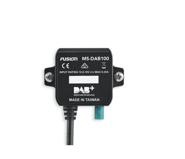 Fusion Receptor DAB náutico con antena