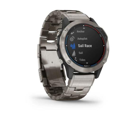 Garmin Reloj Marino Quatix 6 Titanium