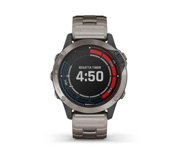 Garmin Reloj Marino Quatix 6 Titanium