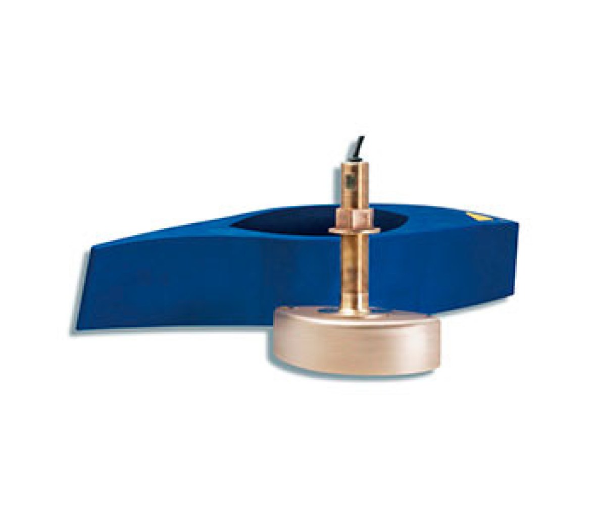 Garmin Transductor Pasacascos Bronce 50-200 KHz 1 Kw con Barquilla