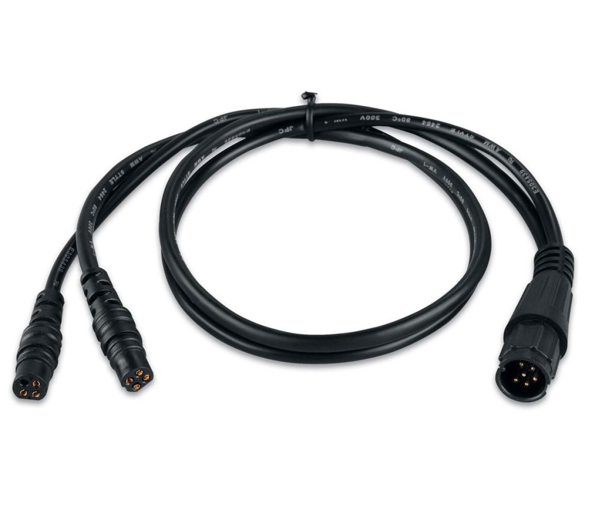 Garmin Adaptador Transductor de 6 Pines Macho a 4 Pines Hembra