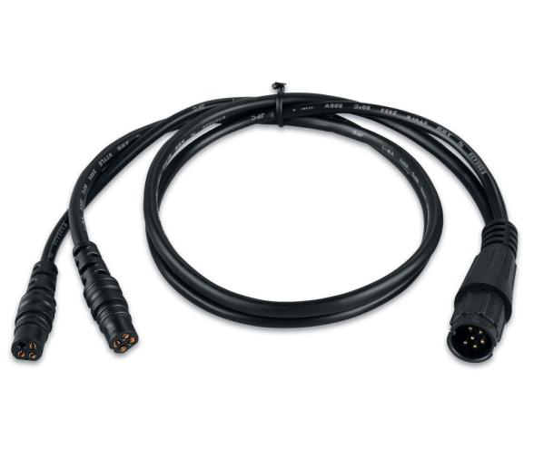 Garmin Adaptador Transductor de 6 Pines Macho a 4 Pines Hembra