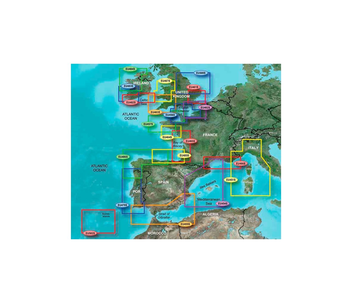 Garmin Cartografia BlueChart G3 Vision Small Europa