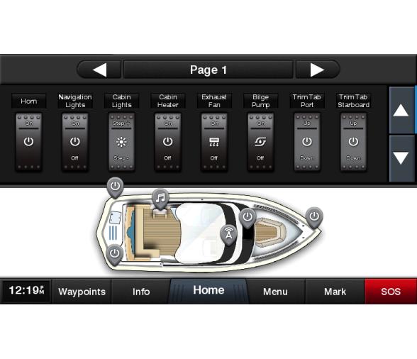 Garmin GPS Plotter Sonda GPSMap 722xs sin Transductor