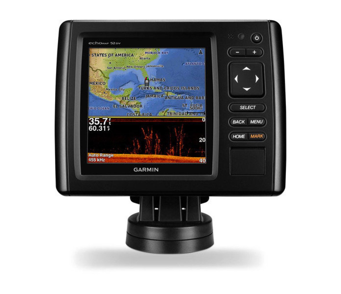 Garmin GPS Plotter Sonda echoMAP CHIRP 52cv con Transductor