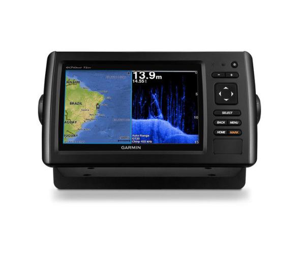 Garmin GPS Plotter Sonda echoMAP CHIRP 72cv con Transductor