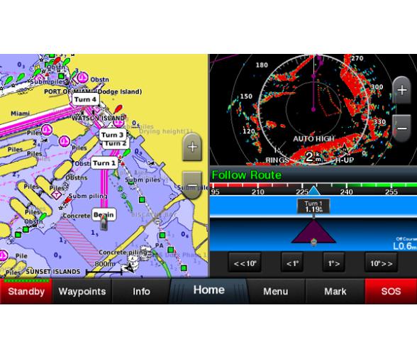 Garmin GPS Plotter Sonda GPSMap 922xs sin Transductor
