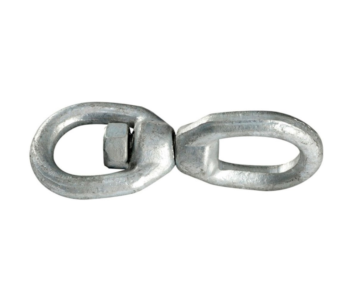 Giratorio de Acero Galvanizado para Cadenas de Ancla y Boyas