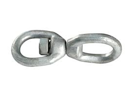 Giratorio de Acero Galvanizado para Cadenas de Ancla y Boyas