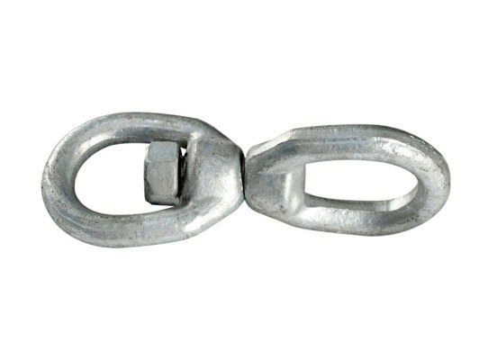 Giratorio de Acero Galvanizado para Cadenas de Ancla y Boyas
